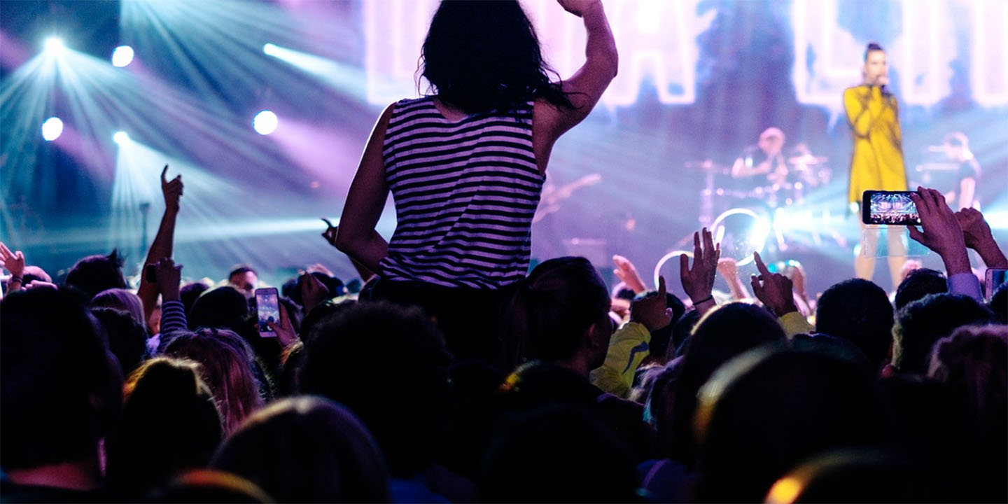 Photo d'un concert aux Francofolies