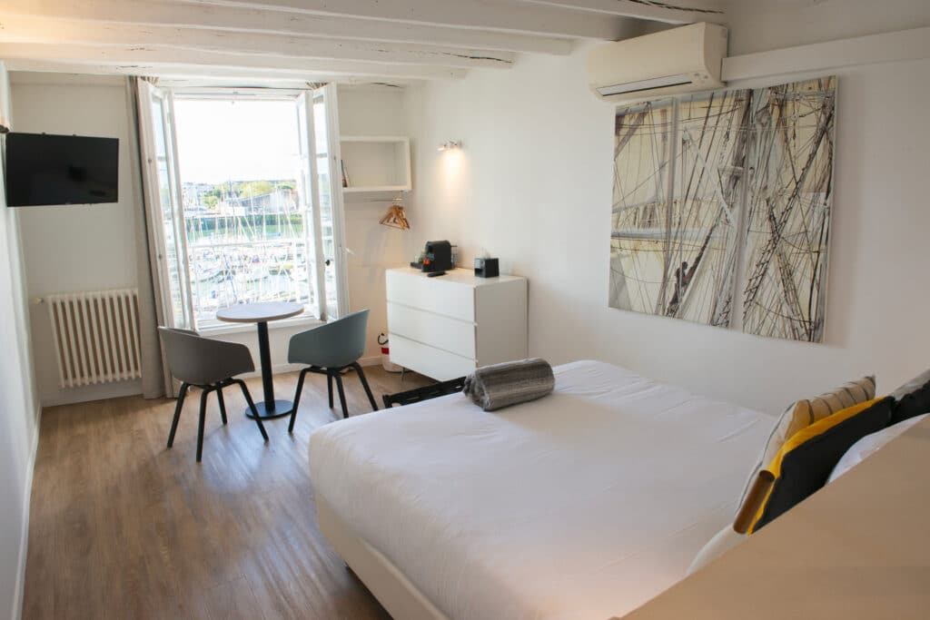 Chambre double, Vue Port