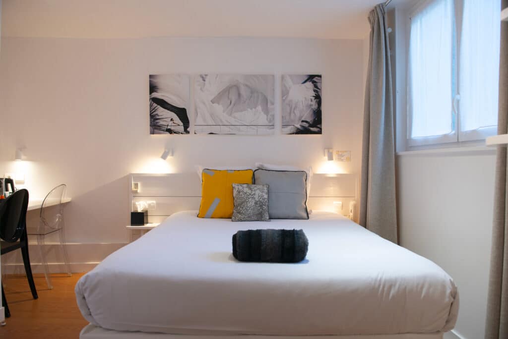 Chambre double Small, coté cour