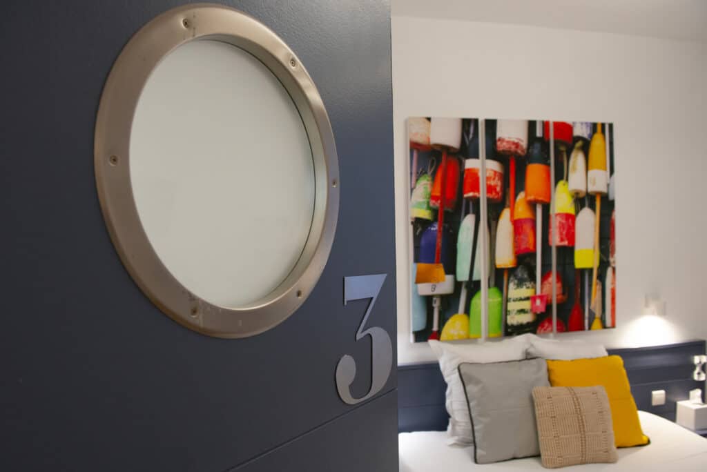 Chambre double côté cour
