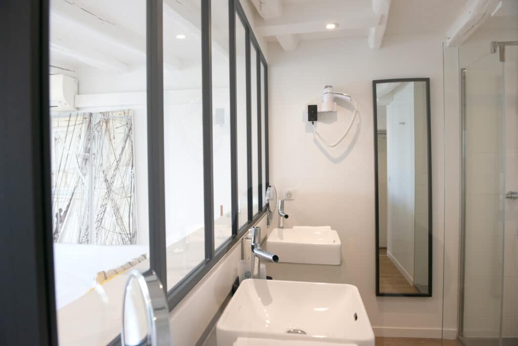 Détail salle de bain