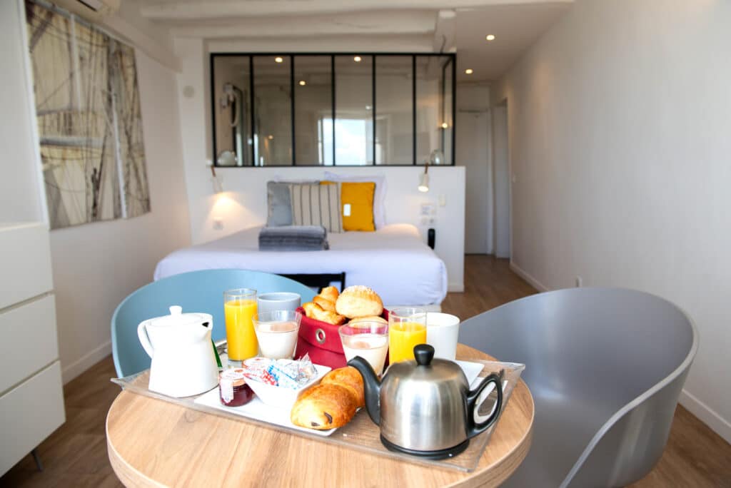 Chambre double vue port