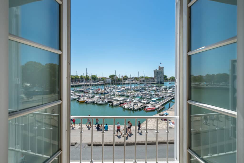 Vue depuis une chambre Vue Port